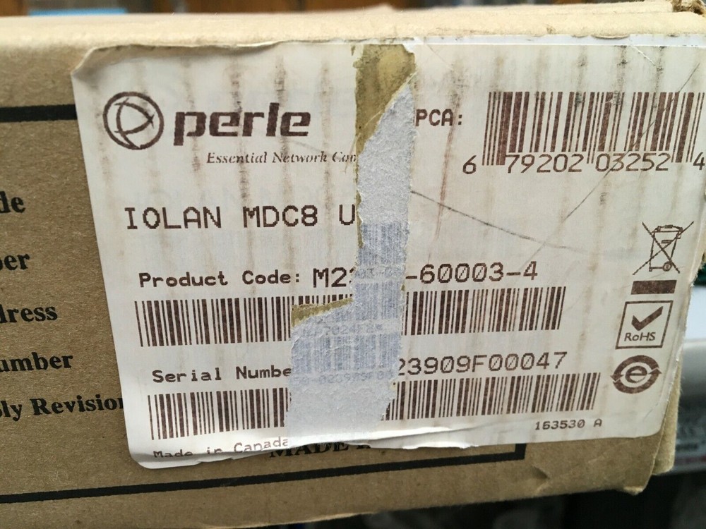 Perle Systems IOLAN MDC8 M2380-60003-4 8 PORT