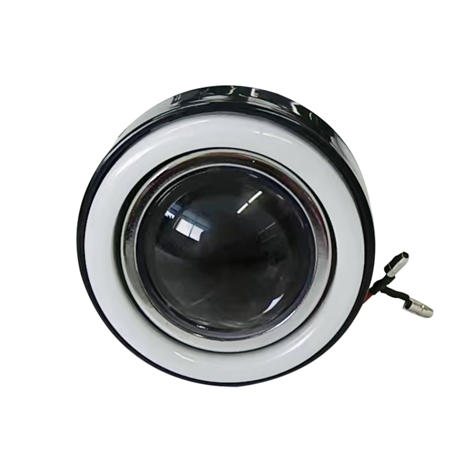 For 2016-2021 Honda Civic DRL White LED Halo Projector Fog Lights Lamp Angel Eye