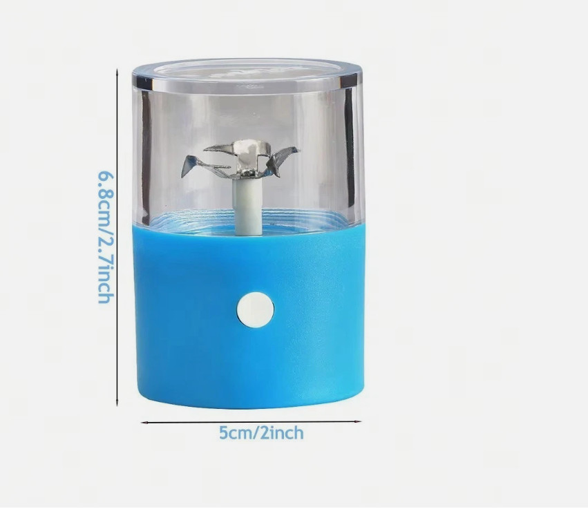 Cookies Electric Grinder Portable USB Rechargeable Mini Auto Herb Crusher Black*