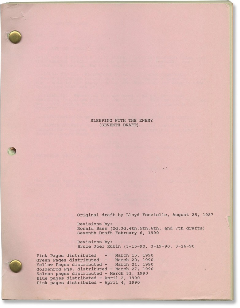 Patrick Bergen Julia Roberts SLEEPING WITH THE ENEMY Original #163643