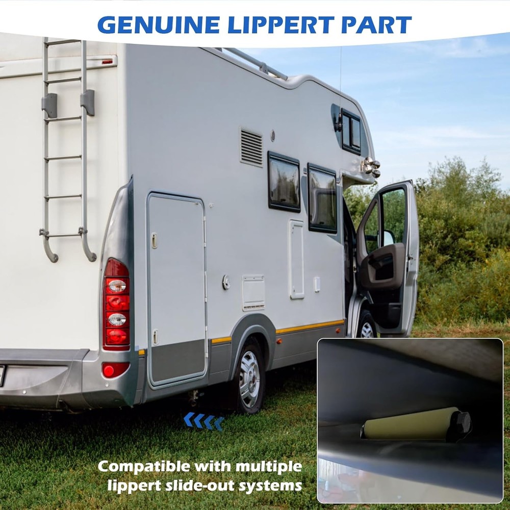 Replacement Roller for RV Slide Out Nylon Roller Solid Steel Plate -Dual Rollers