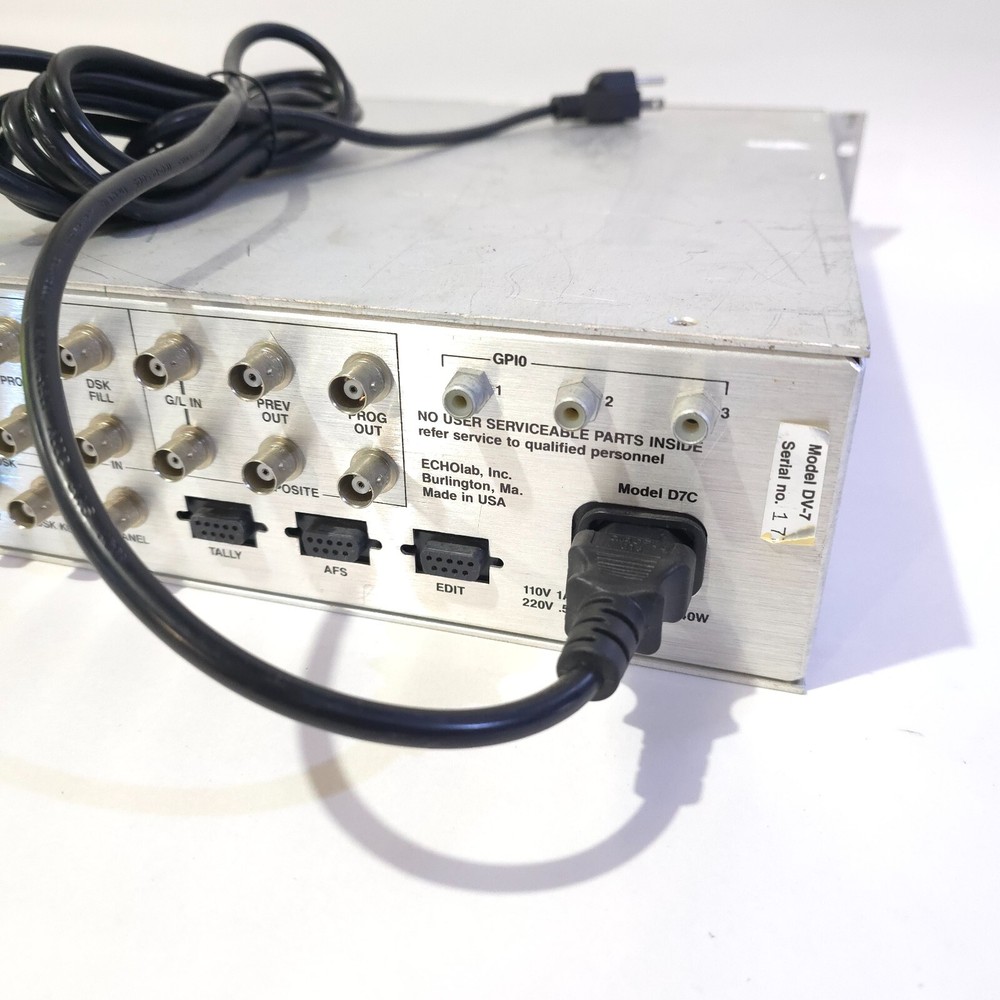 EchoLab DV-7 Professional Video Editor Switcher and Controller!