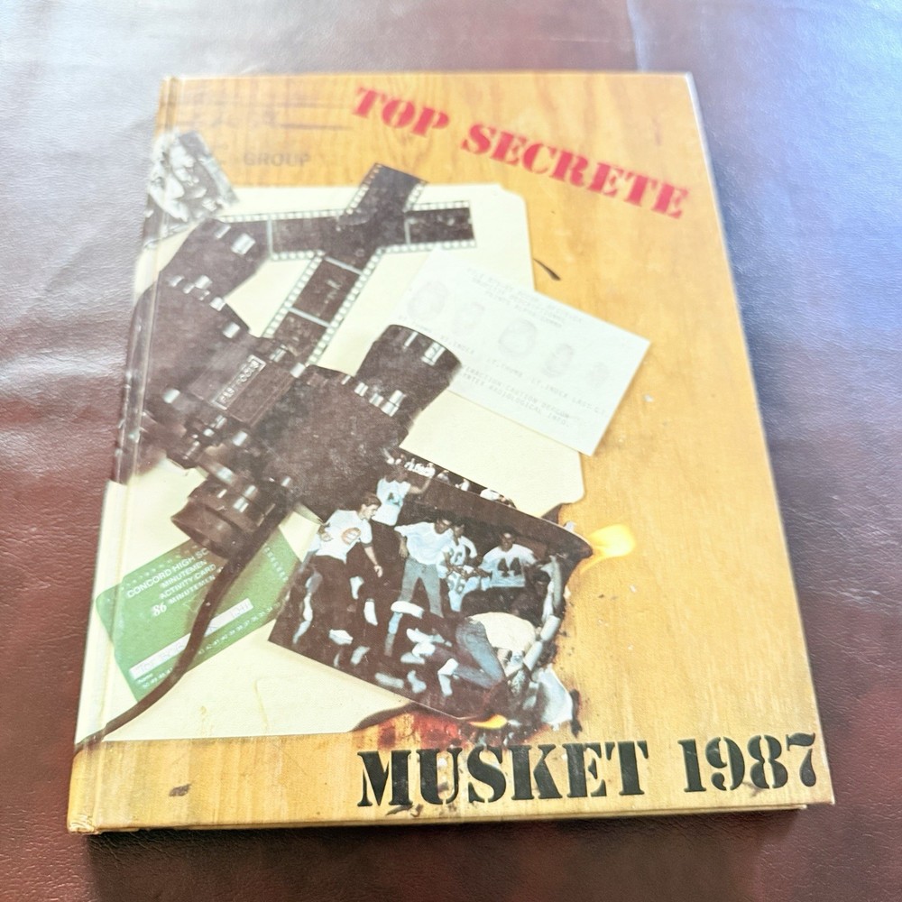 1987 Musket  Concord High Yearbook