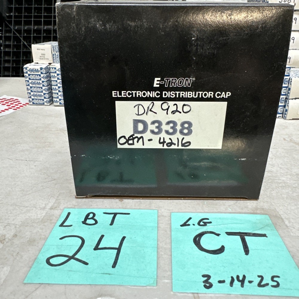 E-Tron Electronic Distributor Cap D338