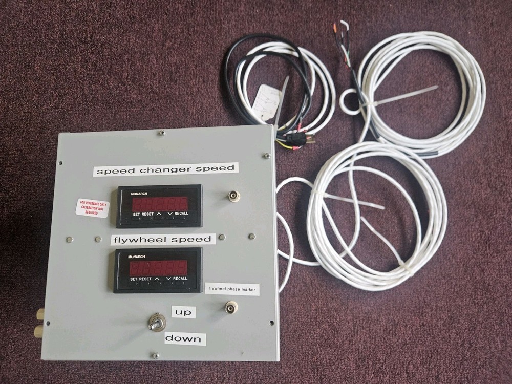 MONARCH Instrument ACT-2A Tachometer Speed Controller System