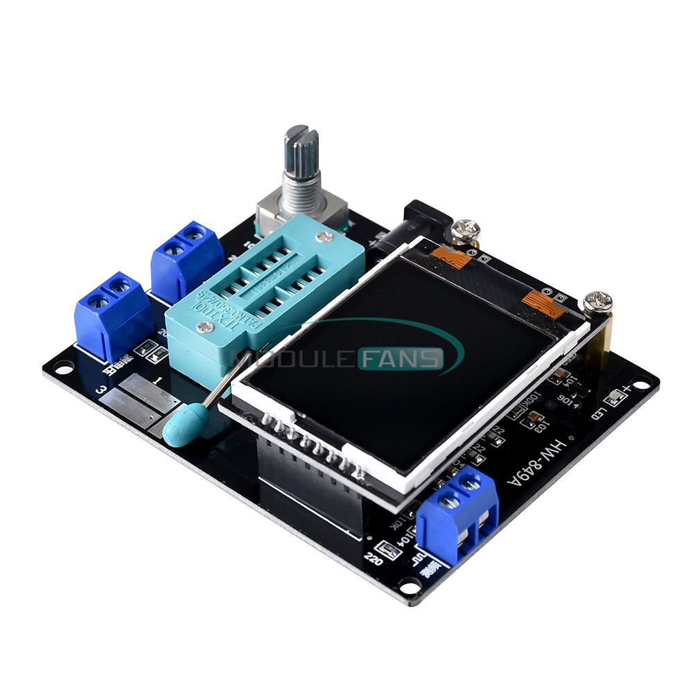 1.8"LCD TFT GM328 Acrylic Case Transistor Tester Diode Meter Wave Generator