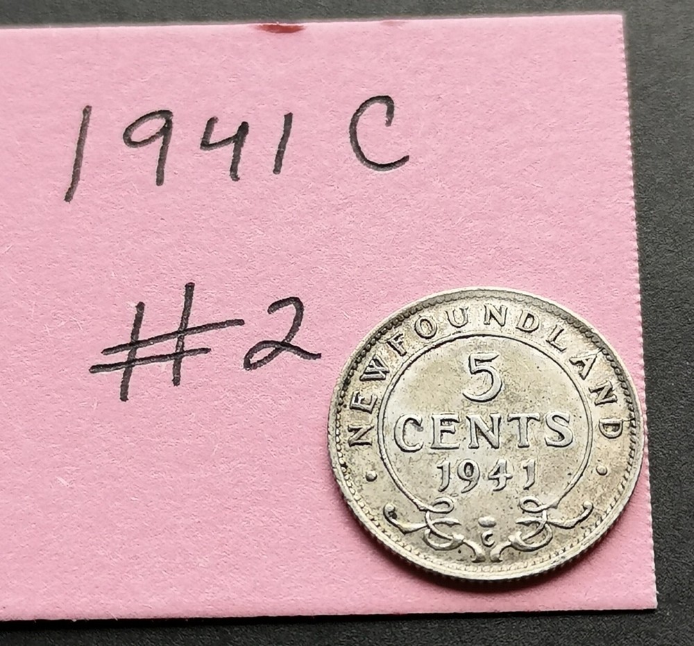 *** CANADA  5  CENTS  1941  NEWFOUNDLAND  ***