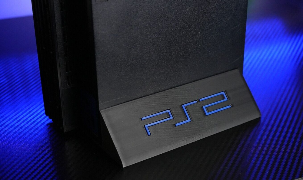PlayStation 2 vertical stand 3D Printed