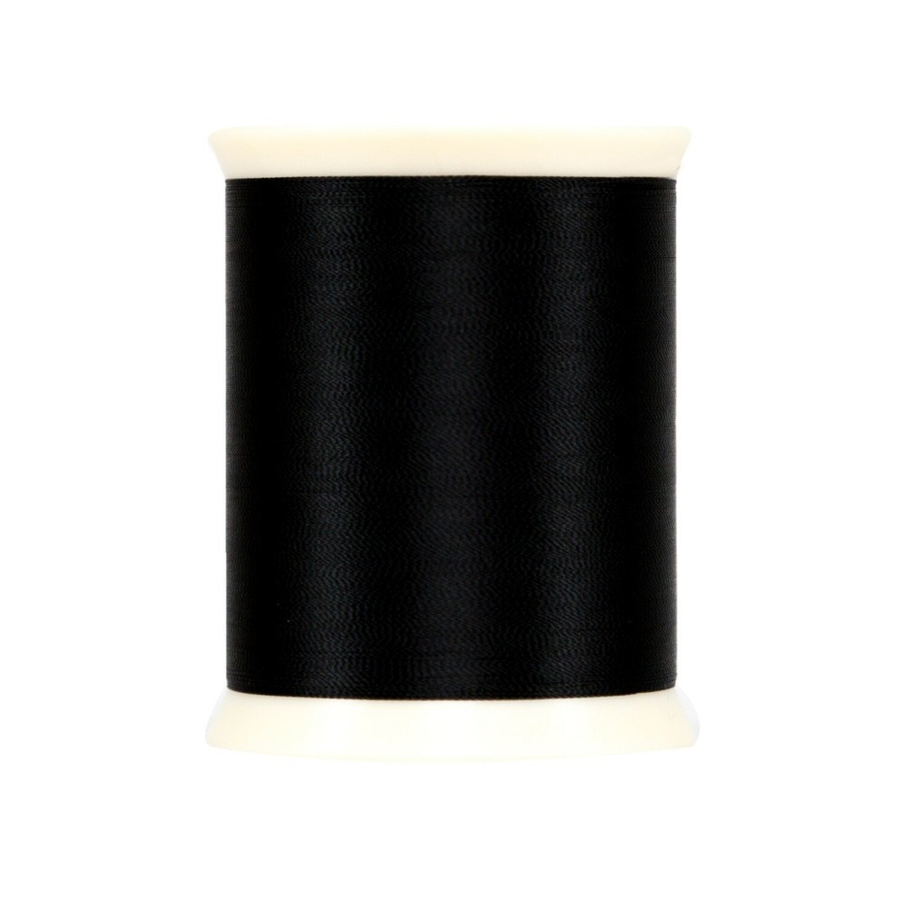Microquilter 100wt Polyester by Superior Threads - 800 yds - Black (#7010)