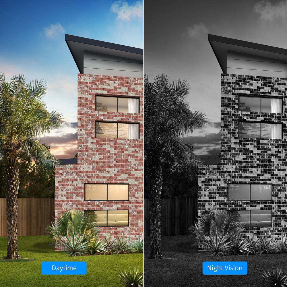 4PCS 5MP WiFi Audio Security Camera For AddTo Hiseeu WiFi Security Camera System