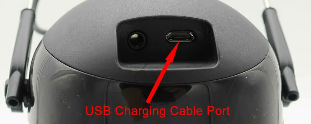 USB Charging Cable Cord Lead for 3M WorkTunes Connect Wireless Hearing Protector