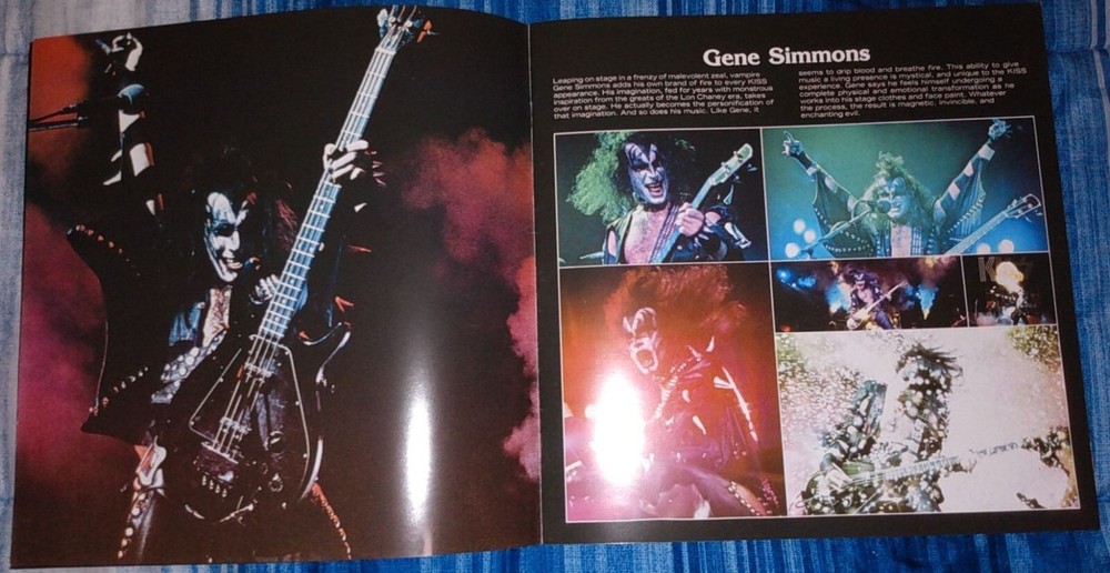 KISS 1ST TOUR BOOK 50th Anniversary edition