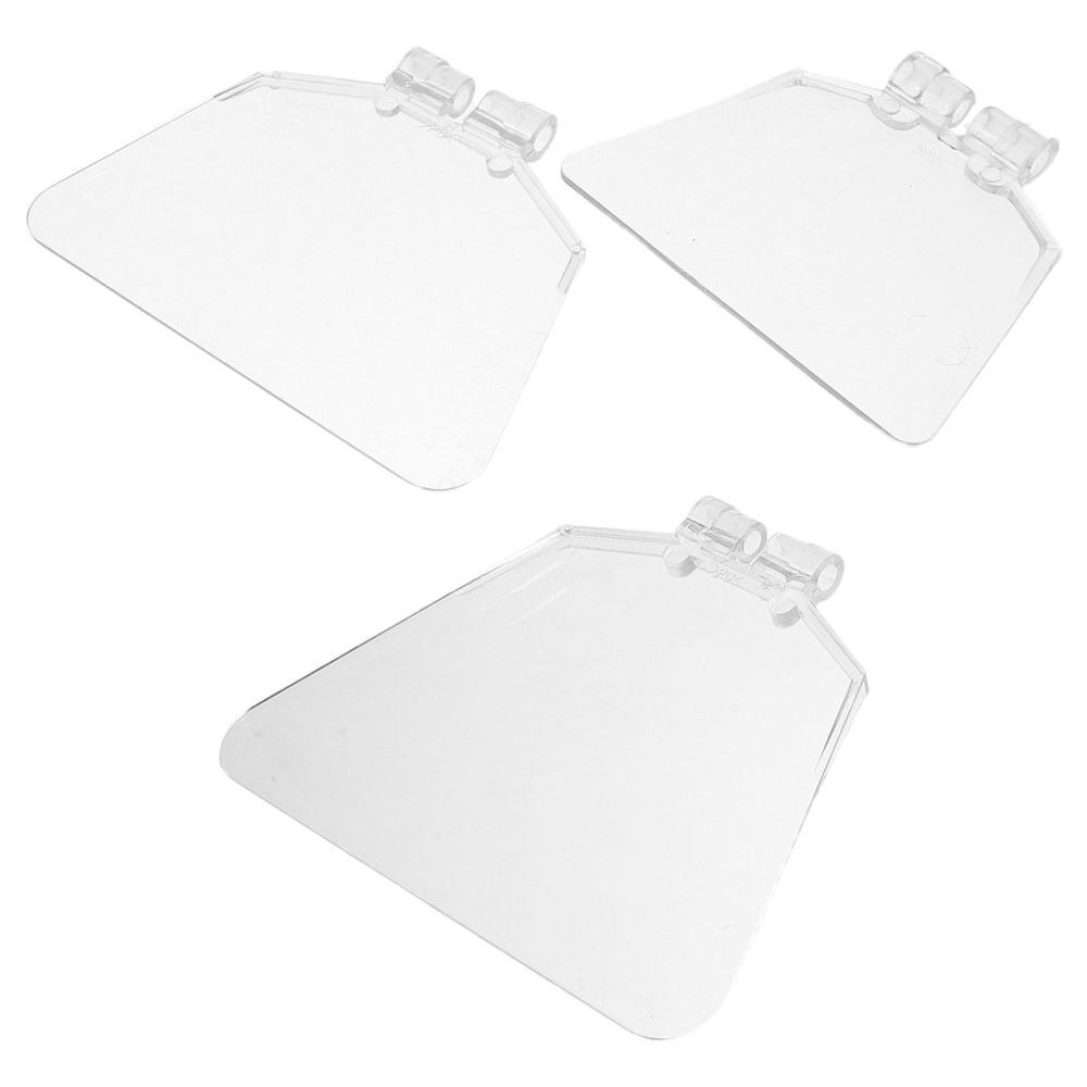 3 Pcs Clear Plastic Grinder Eye Shield Guards Protective Bench Grinder Eye