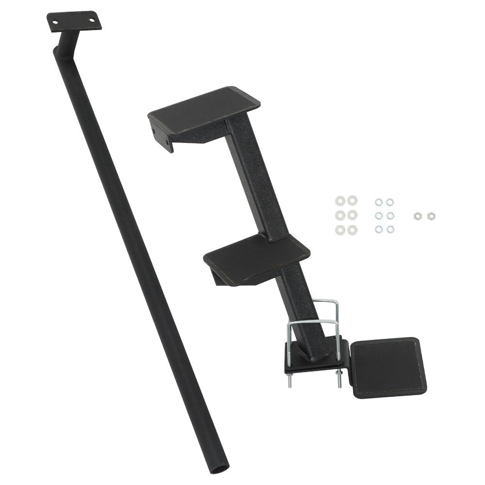 New 3-Step Universal Boat Trailer Steps Combo Replacement - Easy Install