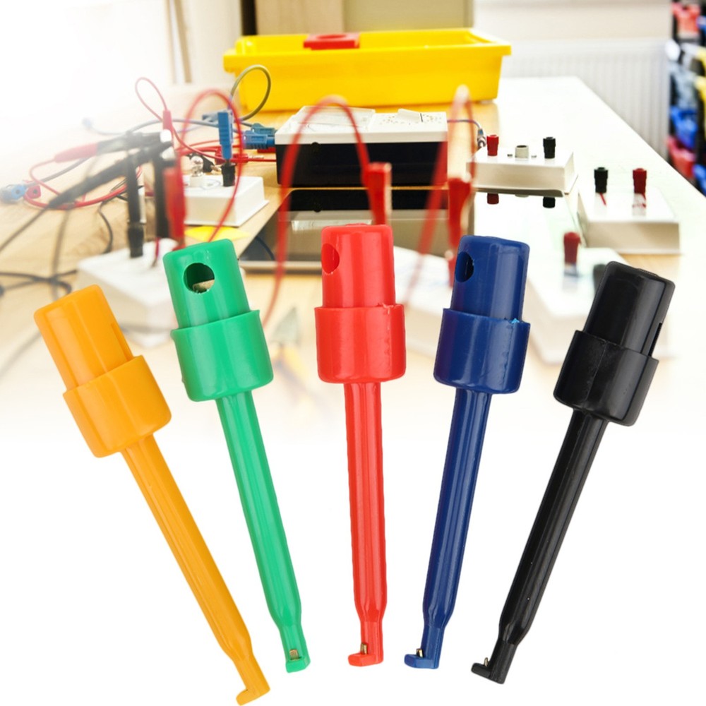 20Pcs Large Test Clip Grabber For Electronic Testing Multimeter Accessories For