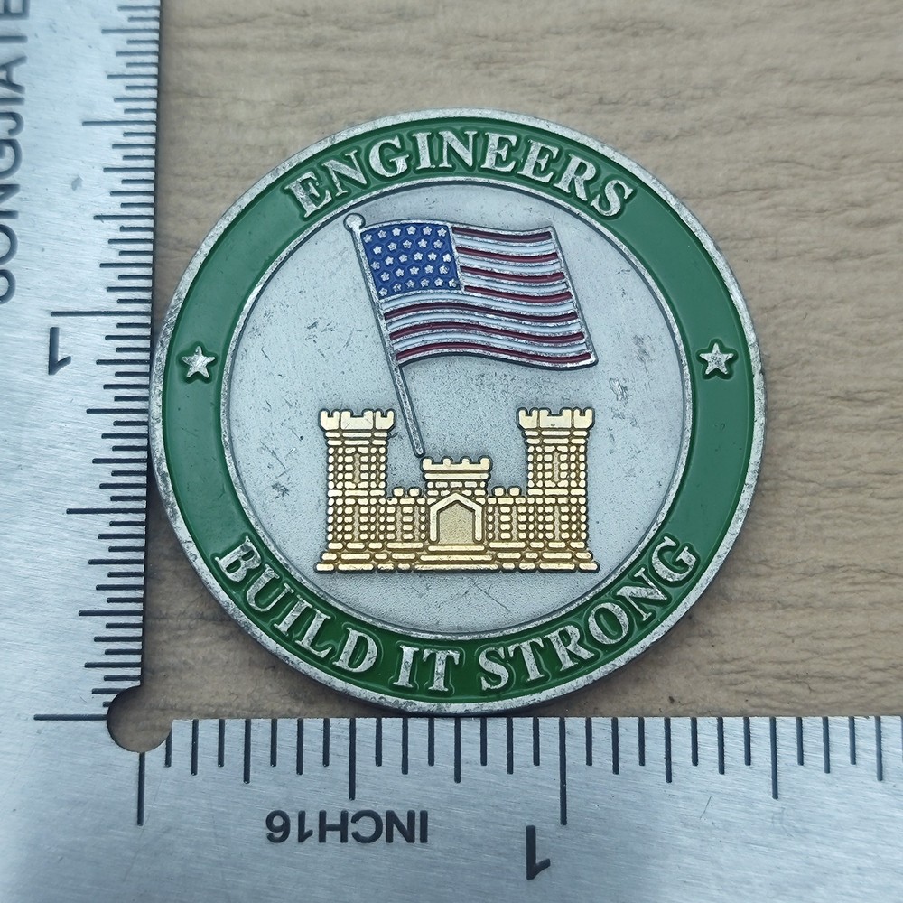 CSM Bobby Treece for Excellence Challenge Coin