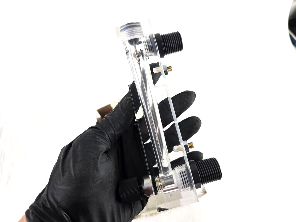 LZT LZT-15T Air Flow Meter Adjustable Gas Panel Type Flow Meter