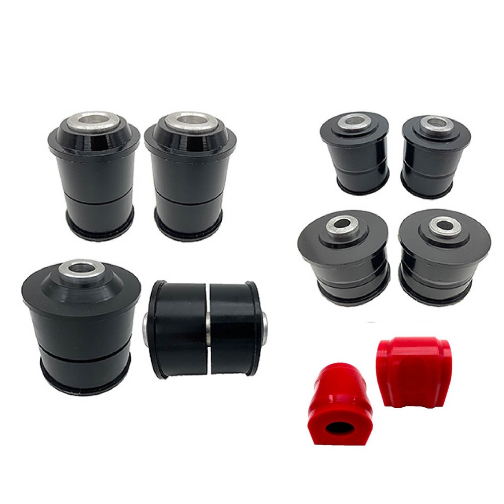 8 x Mitsubishi Montero (01-06) Complete Front Upper & Lower Arm Poly Bushing Kit