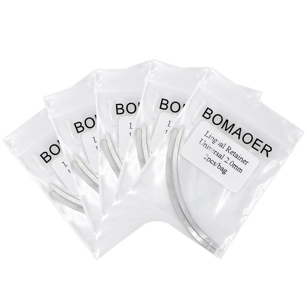 Dental Orthodontic Lingual Retainer, Bonding Splints, Universal Size, 5 Pack