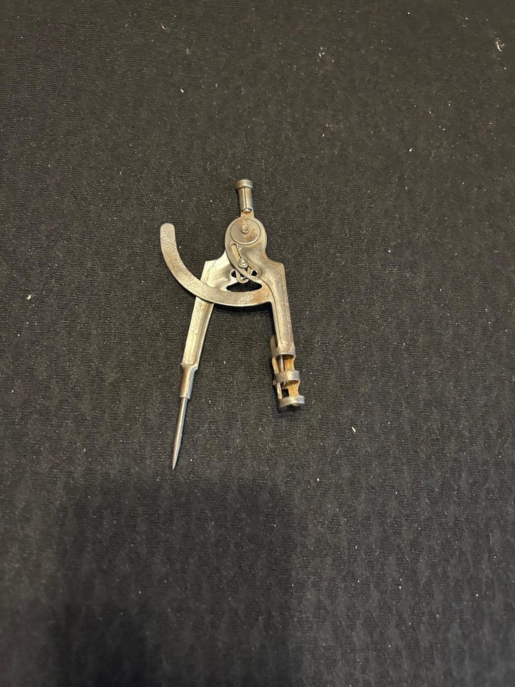 Vintage School Mathematics Geometry Drafting Instrument Unmarked