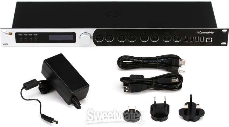 iConnectivity mioXL 8x12 USB-MIDI, DIN-MIDI, RTP Network-MIDI Interface