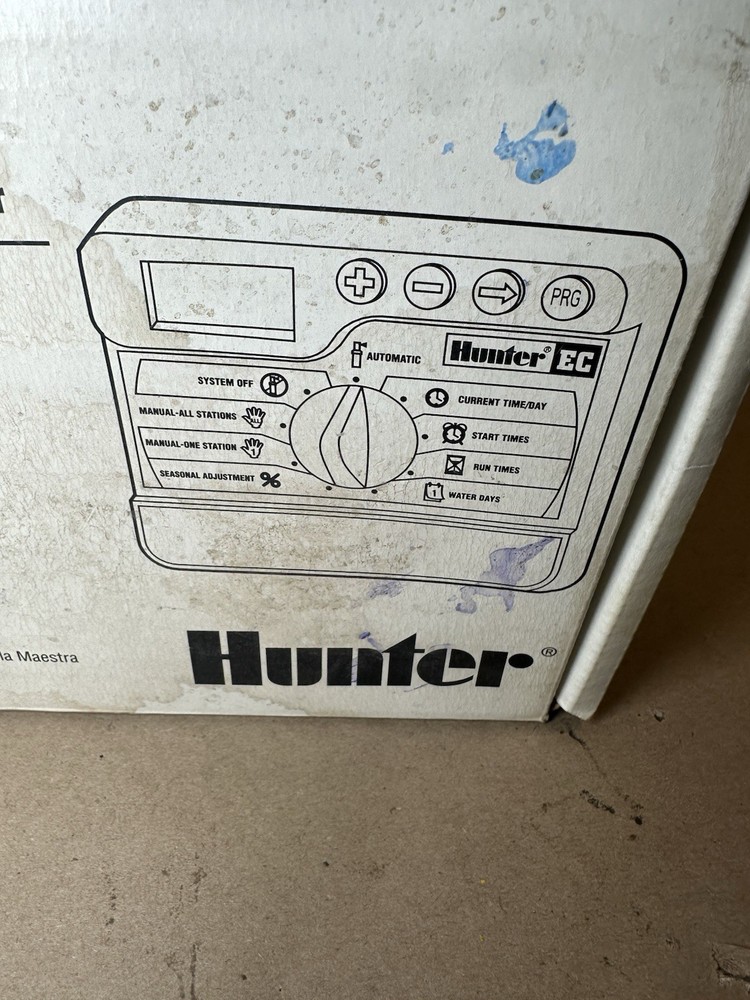 hunter ec-600i Six Station Sprinkler Timer NOS