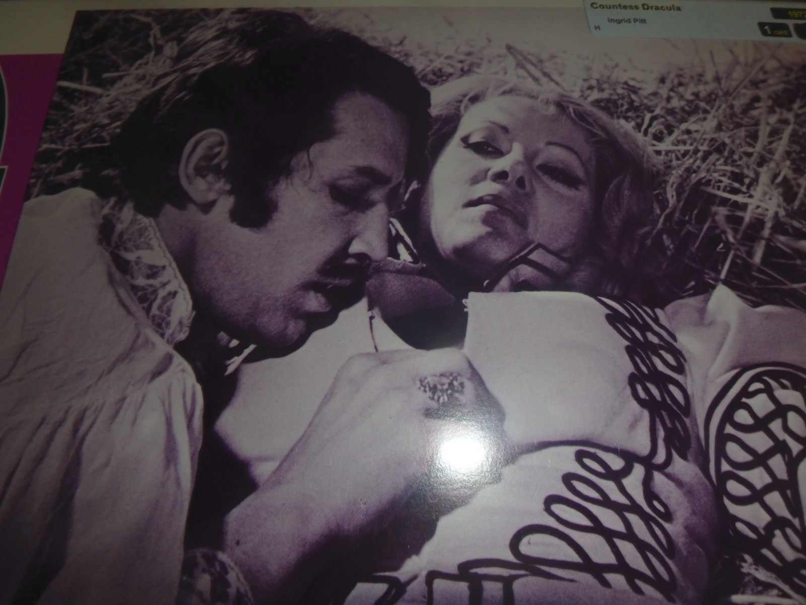 "COUNTESS DRACULA" INGRID PITT 1972 ORIGINAL LOBBY CARD!