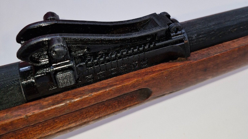 Mauser gewehr 98 prints 3d 1:1