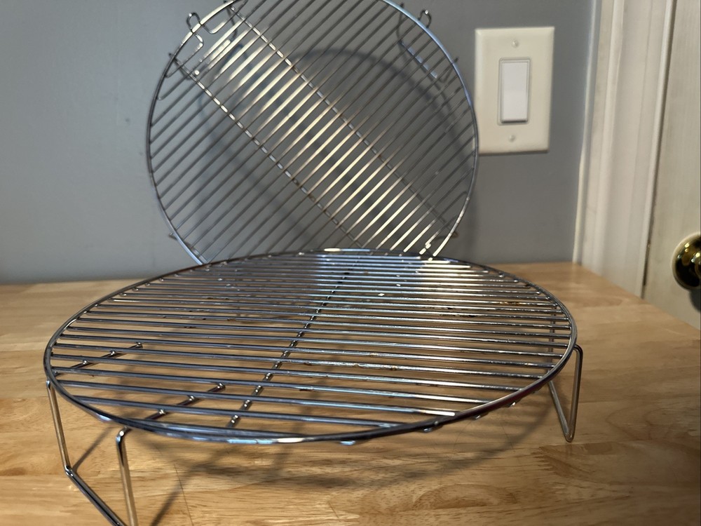 NuWave Pro Plus Infrared Oven Replacement Wire Racks Set of 2 Stackable