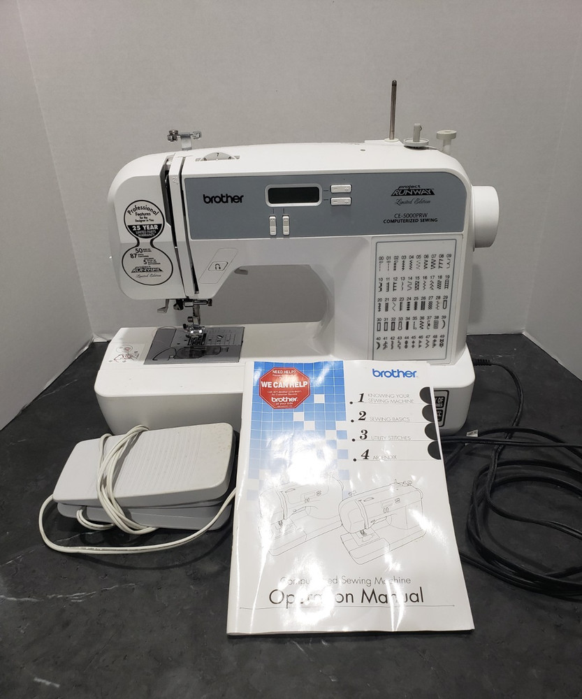 Brother Project Runway Limited Edition CE-5000 PRW Computerized Sewing Machine