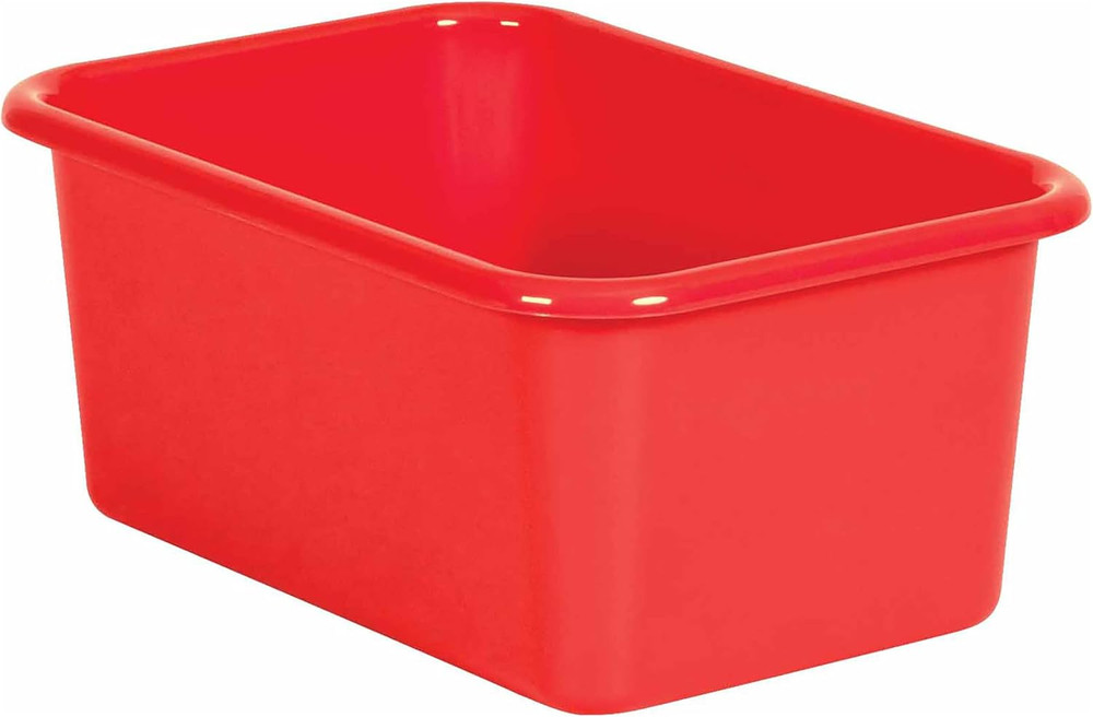 ® Red Small Plastic Storage Bin