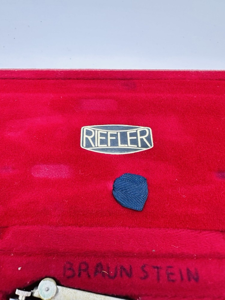 Vintage Riefler Precision Drawing Instruments With Original Case German