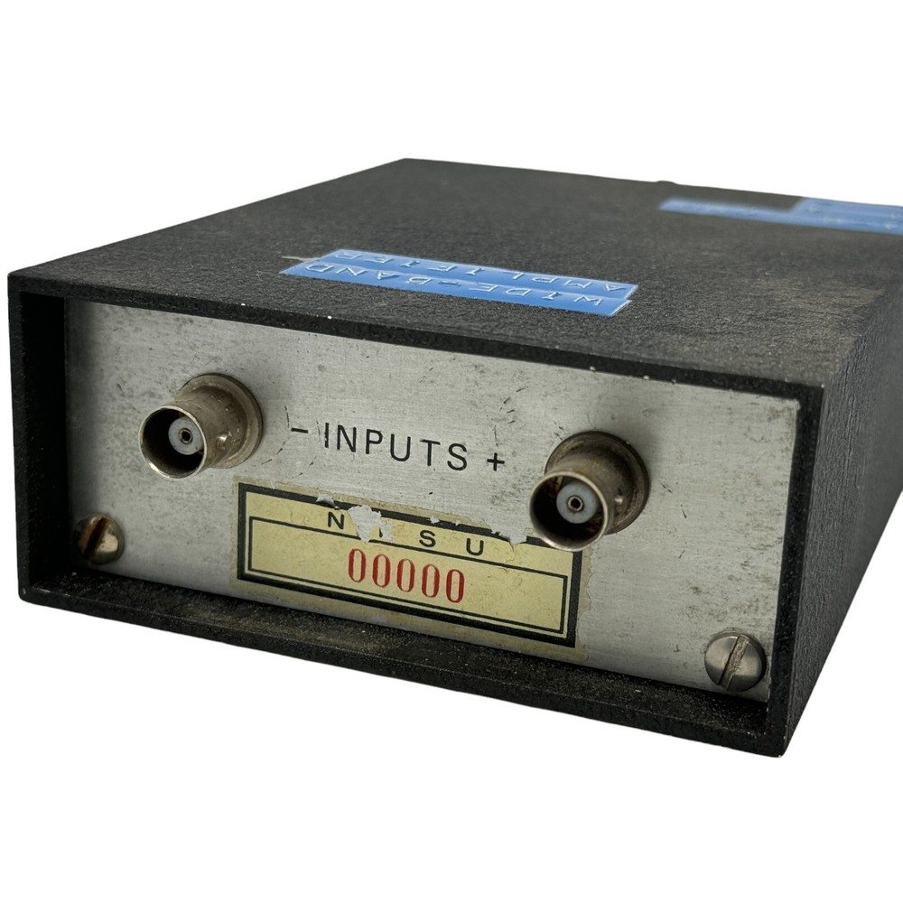 Vintage Wideband Amplifier Module with Cable Connector