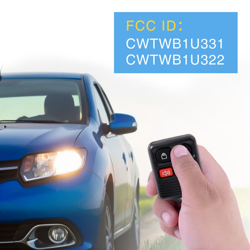2X Keyless Entry Remote Control Car Key Fob Clicker Transmitter For Ford Explore