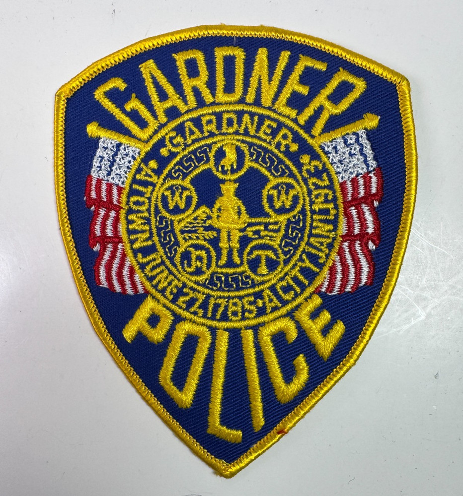 Gardner Police Massachusetts MA Patch G1B