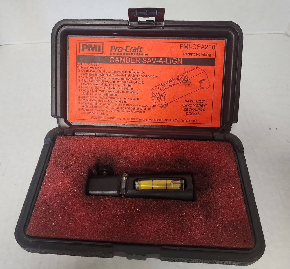 PMI Pro-Craft Camber SAV-A-LIGN CSA200 KEEPS ALIGNMENT TRUE ON STRUT REPLACEMENT