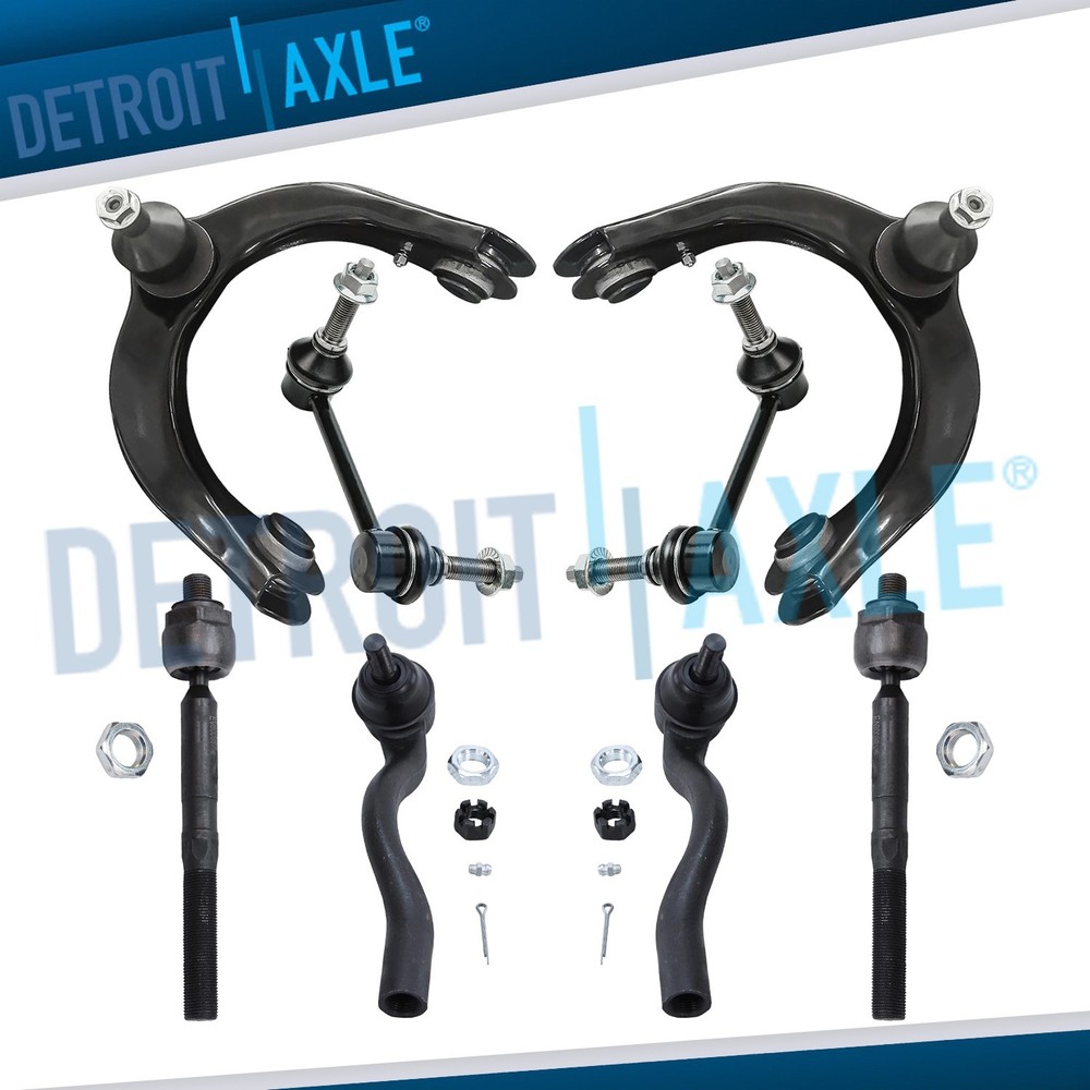 Front Upper Control Arms Inner Outer Tierod for 2011-2015 Durango Grand Cherokee