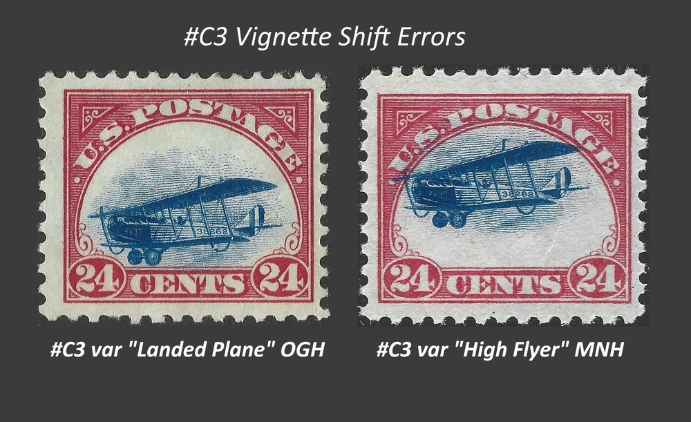 #C3 var "Landed Plane" and #C3 var "High Flyer." Major Vignette Shift Errors.
