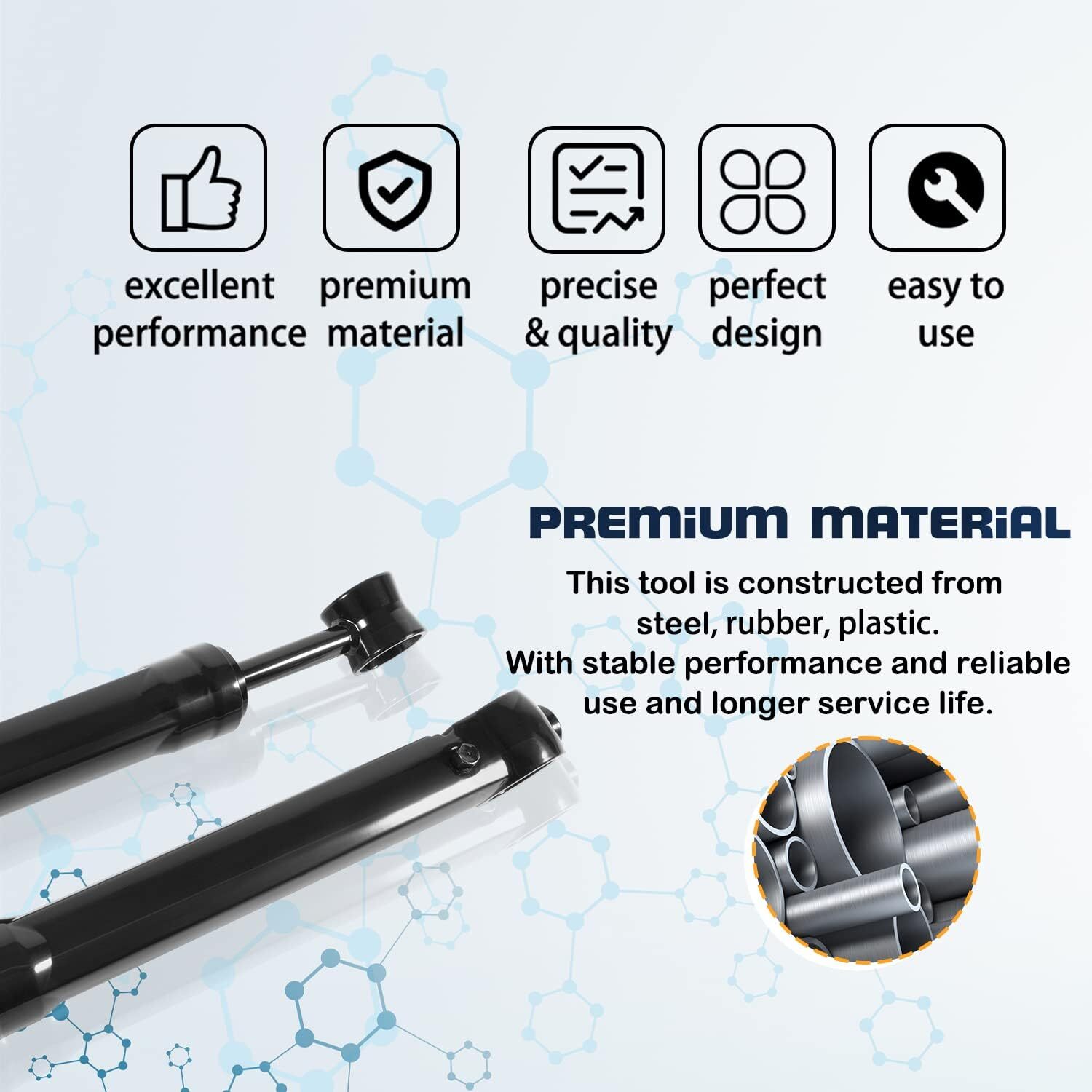 98704A26 Starboard Trim Tilt Ram Cylinder Power Trim for MerCruiser Bravo 1 2 3