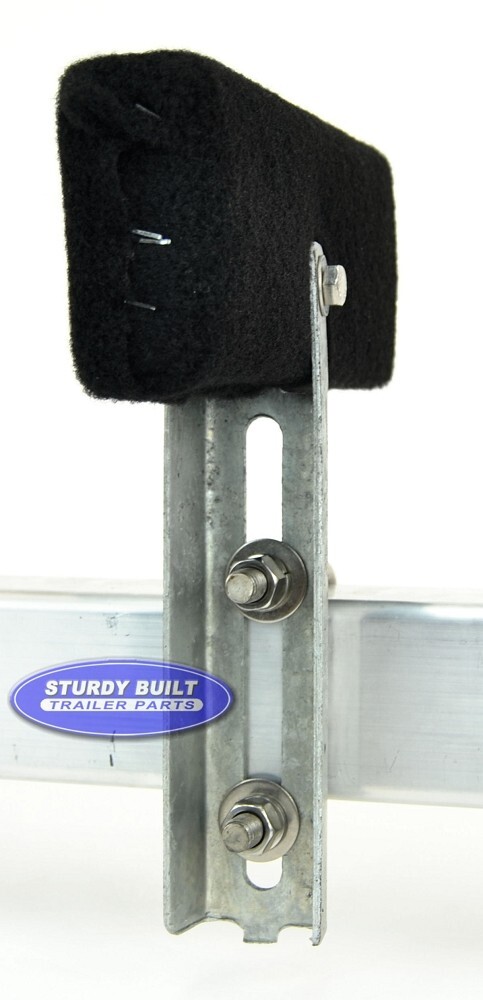 (4) 8" Vertical Hot Dipped Galvanized Boat Trailer Bunk Support Brackets