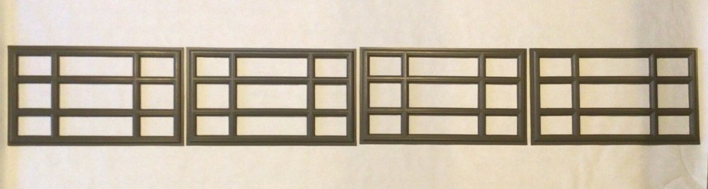 4 Amarr Prairie Replacement Inserts for Short Panel Amarr Garage Doors Terratone