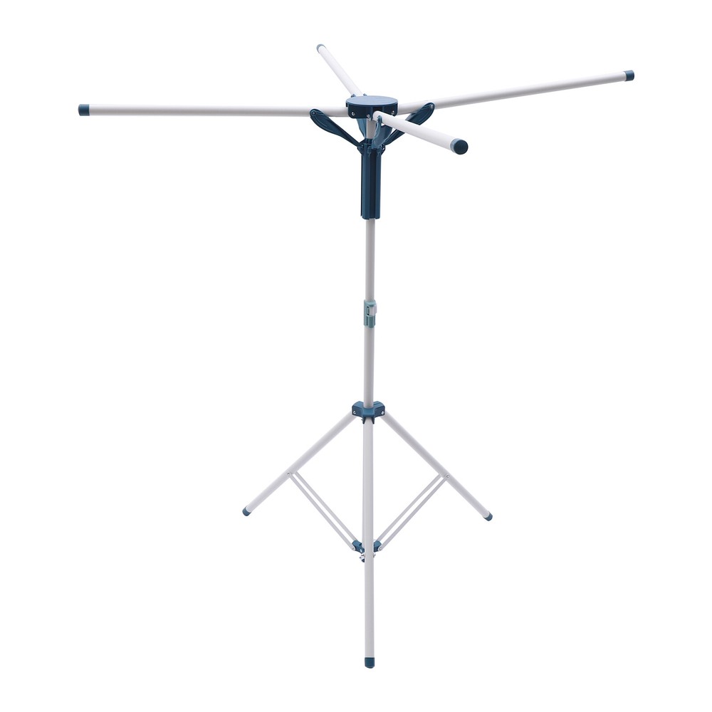 110-180cm Adjustable Height Foldable Drying Rack Space Saving Clothes Dryer Rack