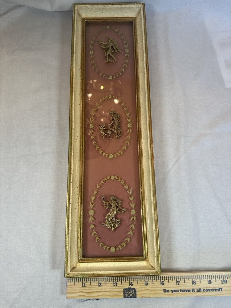 Decorative Art Featuring 3 Different With Classical & Mythological Figures