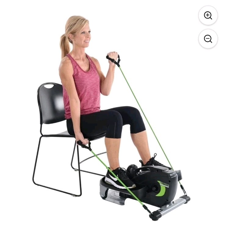 Stamina InMotion E3000 Compact Elliptical Exerciser Machine w/ Bands NEW **READ!
