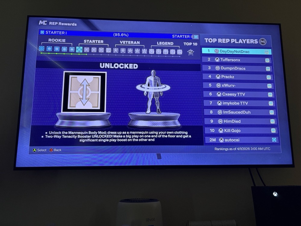 NBA 2K Xbox Account S2 Two Builds