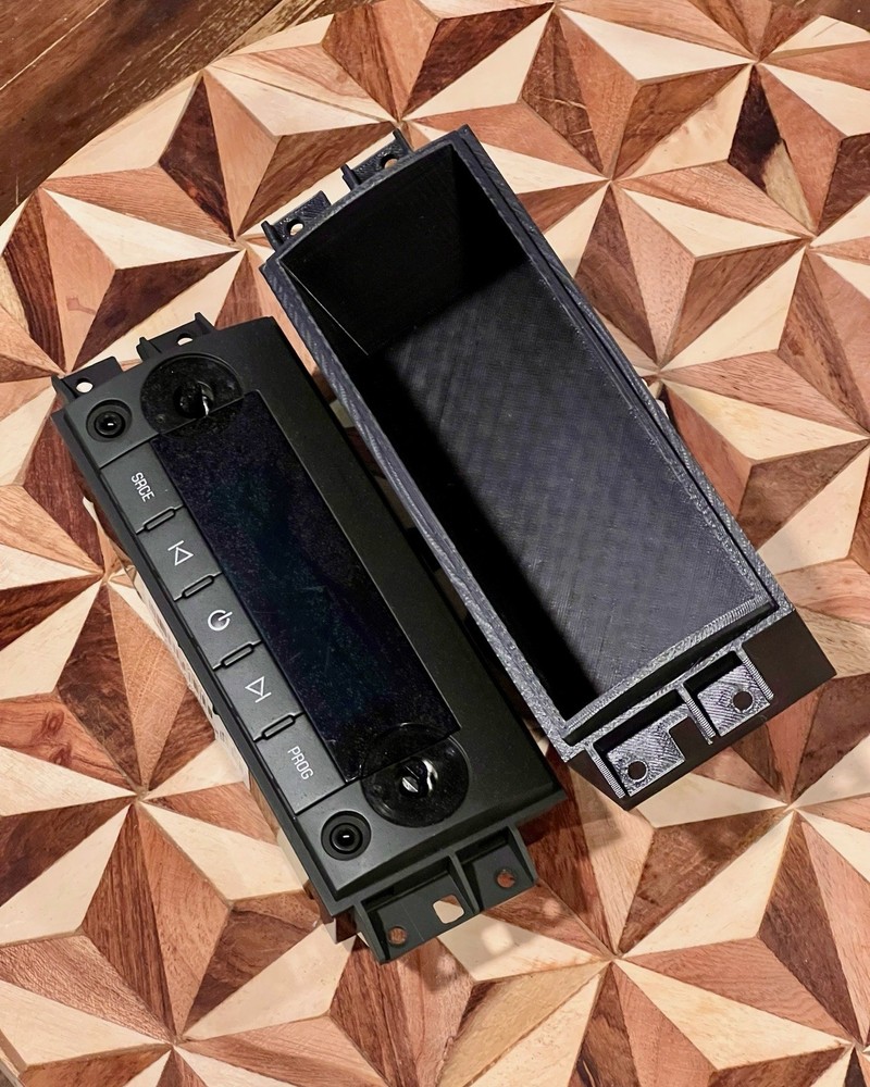 Center Console Rear Control Delete Cubby Panel 2007-2014 Silverado Tahoe NNBS