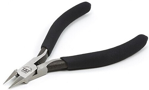 Tamiya Sharp Pointed Side Cutter - For Plastic - Slim Jaw - #74123