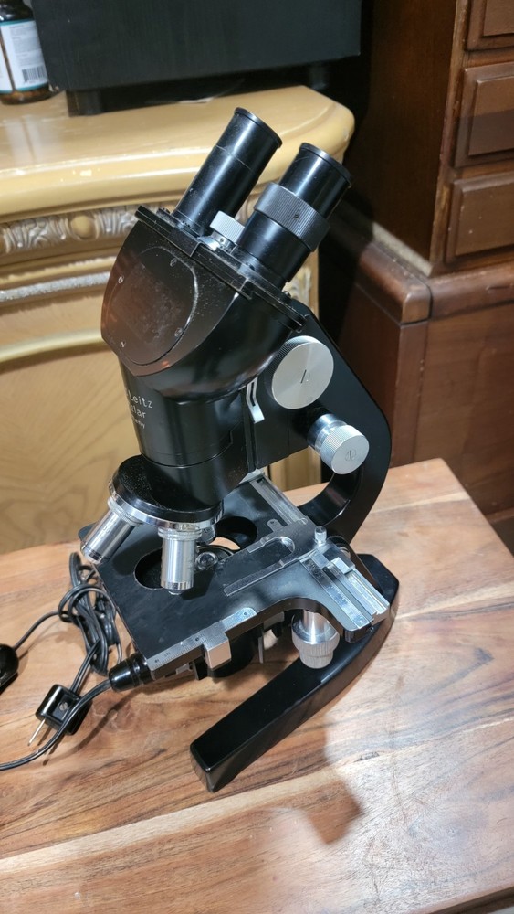 Ernst Leitz Wetzlar Microscope Vintage Leitz Microscope