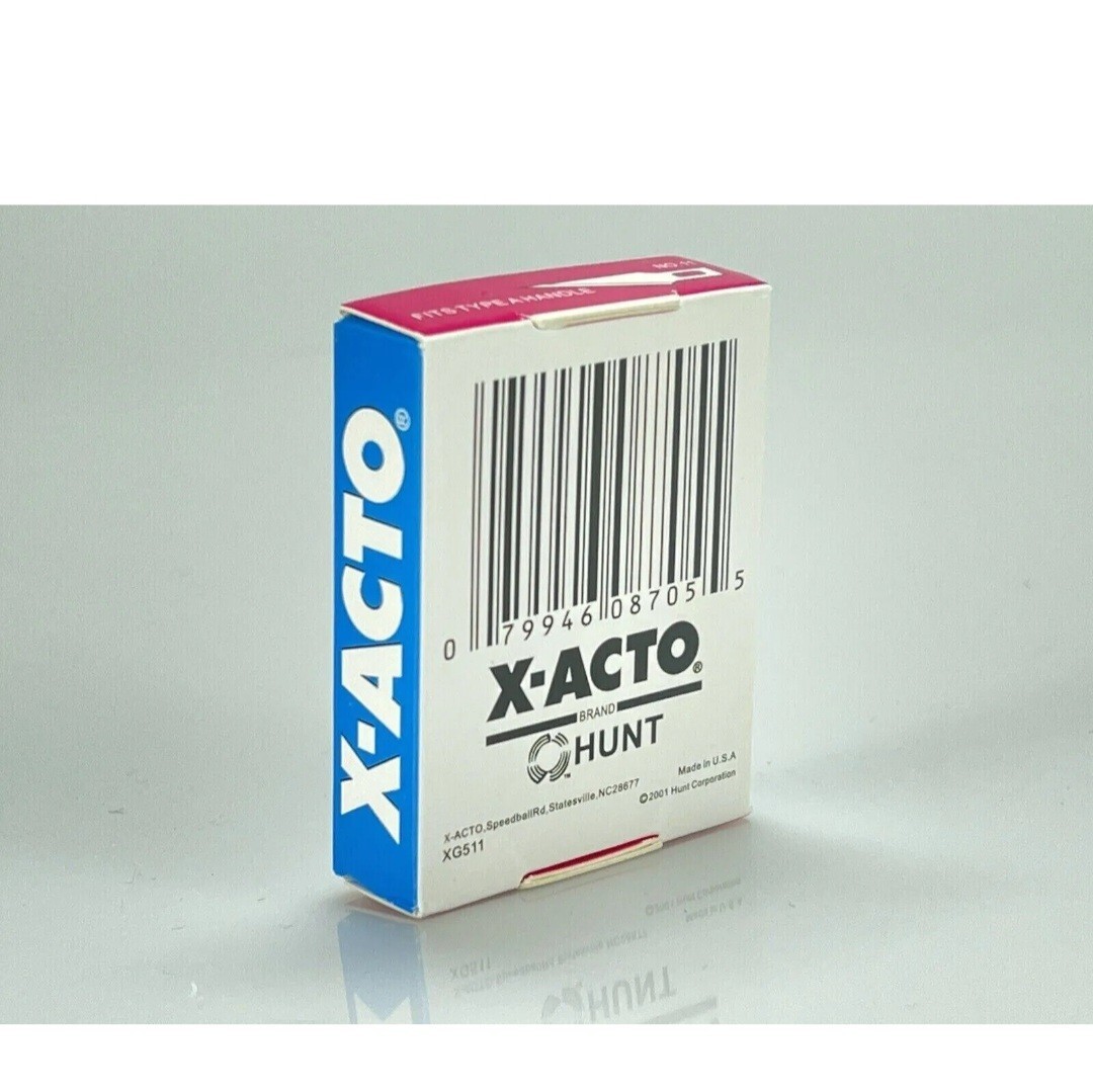 X-ACTO X611 100-Pc. No.11 Bulk Pack Blades for X-Acto Knives New