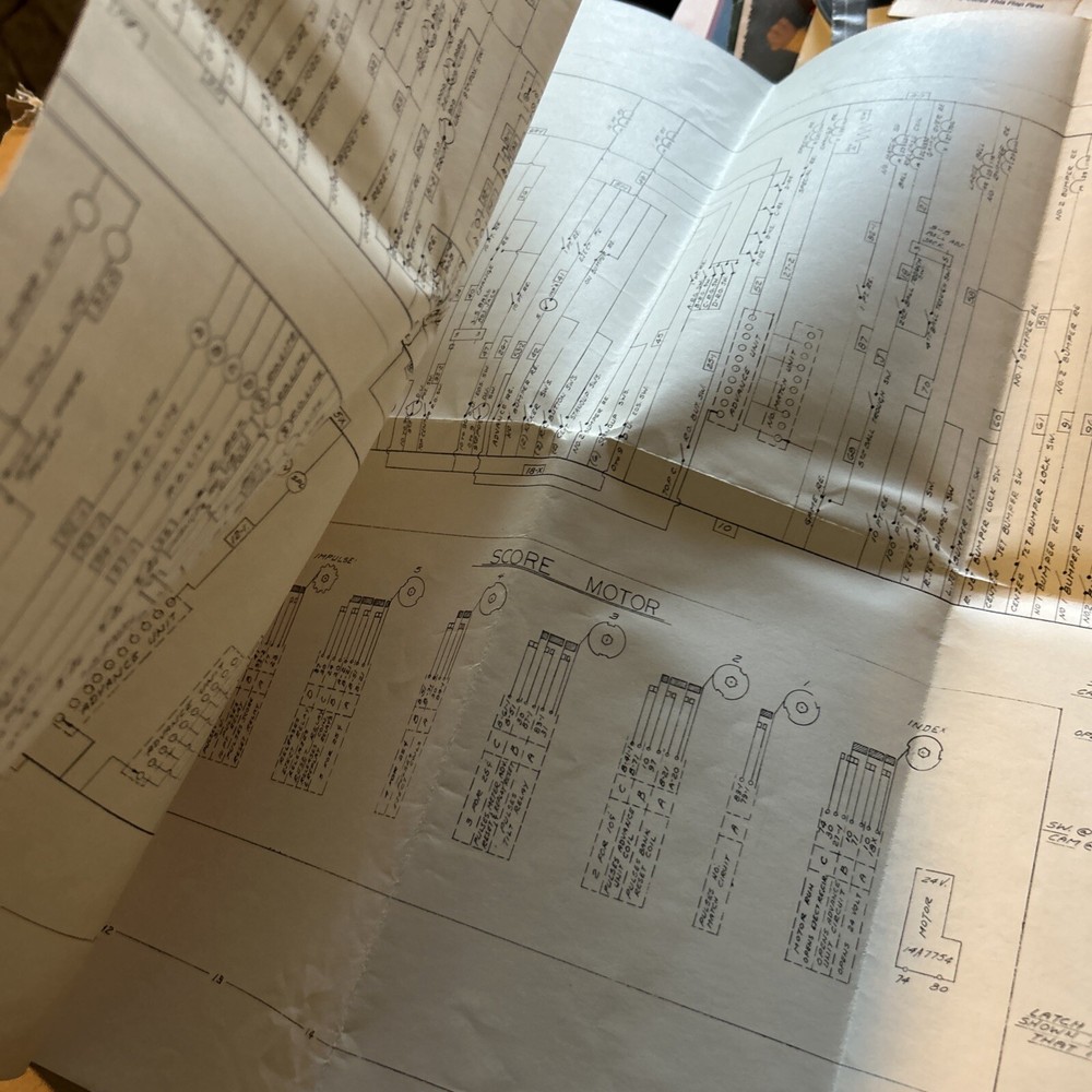 Williams Zigzag Schematics Pinball manual